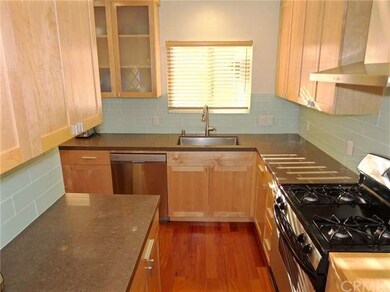 Kitchen with custom maple cabinetry