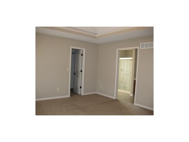 Master with walk-in closet.