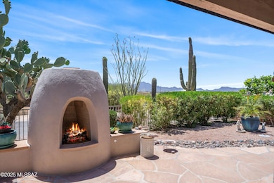 Backyard with views