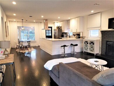 Beautiful renovation!!!  Open floor plan