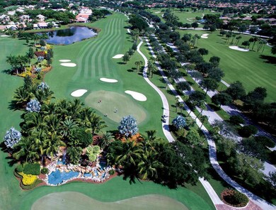 Aerial View of Golf Course