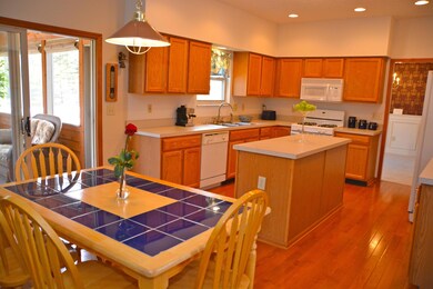 Informal dining space between Kitchen &