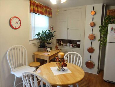 Kitchen. Eat in kitchen with floor-to-ceiling buil