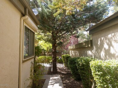 Gated side yard