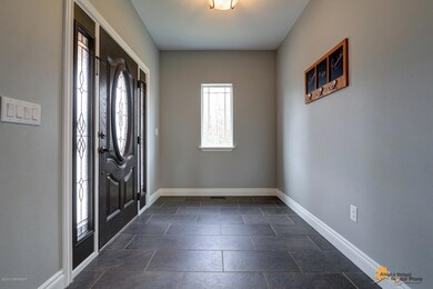 Welcoming entry area