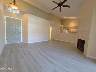 Living room entry