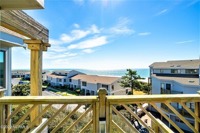 Deck views of ocean