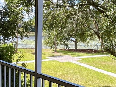 Lake view from screened patio