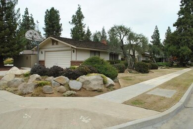 Home is situated on a large lot, and is the corner