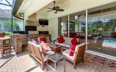 Covered Lanai with Outdoor Kitchen