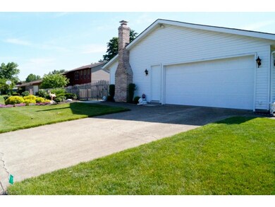 Oversized 2 car garage features Nature Stone