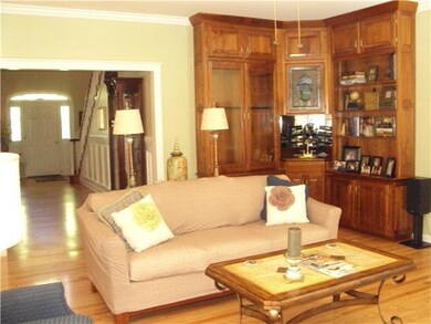 Family room also has built-in wet bar and bookcases. Makes a great entertaining area!