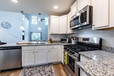 Granite Counters, Gas Range