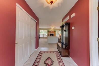 Entry leads to main level family room.