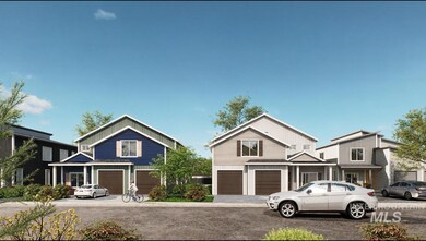 Craftsman-style house with an attached garage and driveway