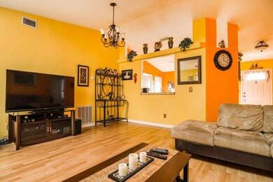 Family Room view of Kitchen