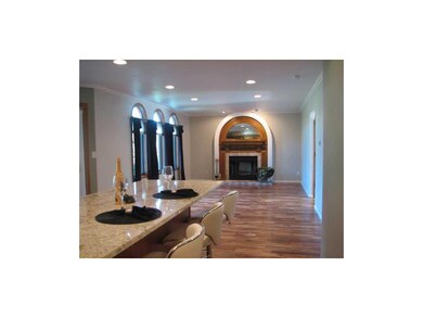 Family Room. Open floor plan - kitchen, eat-in are