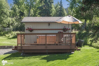 Shed, Deck & Hot Tub