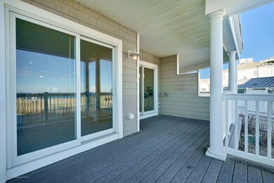 Oceanfront Deck with 2 Sliders