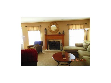 Gas log fireplace means no dirty ashes after a coz