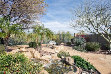 Park like backyard