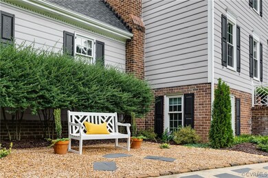 Impeccable landscaping through the property
