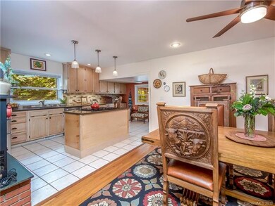 Beautifully updated kitchen with open floor plan.