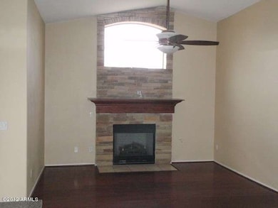 family room with gas fire place