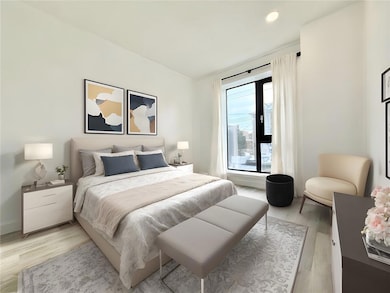 bedroom virtually staged