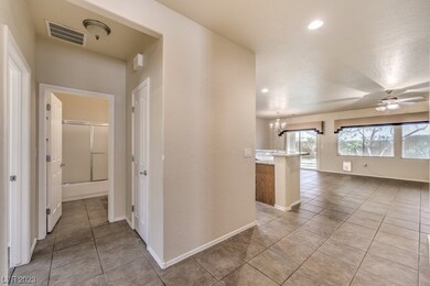 On the left side is the 2nd bedroom and main bathr