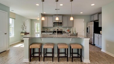 Huge, open kitchen!