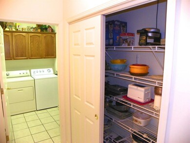 Two pantries in this convenient kitchen.