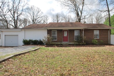 Brick home with covered front porch