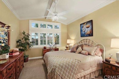 Master Bedroom with Vaulted Ceiling
