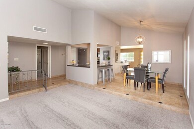 Living-Dining & Wet Bar