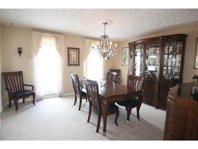 Dining Room. Generous space allows for extension o