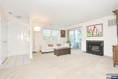 Living Room with Fireplace