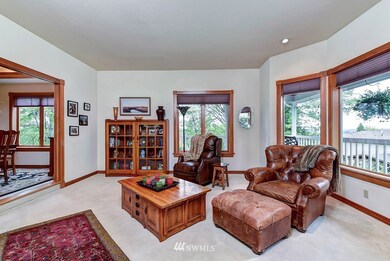 Formal living room with the dining room on your left.
