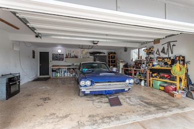 2 car attached garage