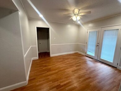 Unfurnished room with a textured ceiling, ceiling 