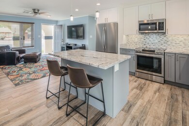 Open concept living area