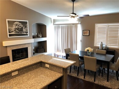 VIEW FROM KITCHEN INTO DINING ROOM AND BACK SLIDIN