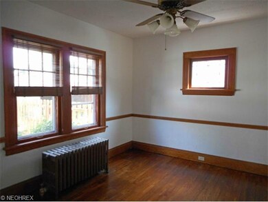 Dining Room with Gleaming Wood Floor