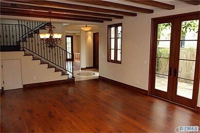 Family room opens up to courtyard