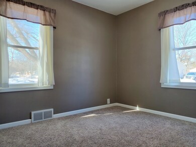 One of two main floor bedrooms.