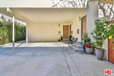 entrance to the triplex