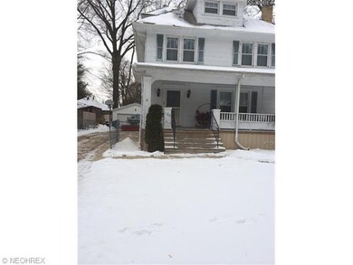View of the front of the house at 120 N. Highland 