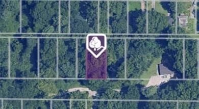 Map / location with property parcel outlined