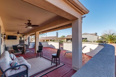 Back Patio With Privacy