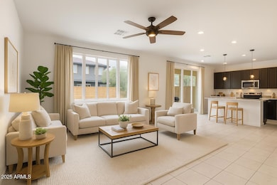 Modern Living Space with Natural Light